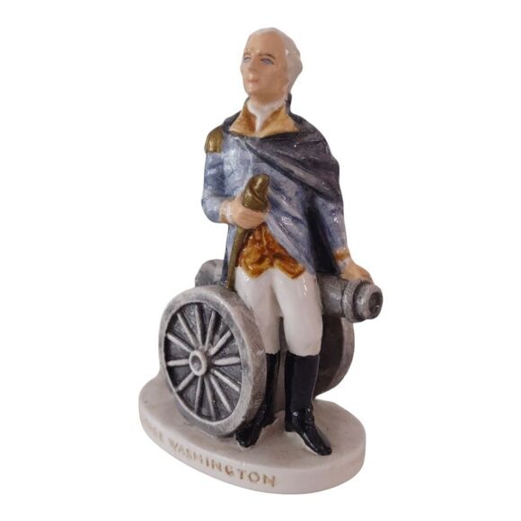 Sebastian Miniatures George Washington with Canon by W. Baston 1947 - Picture 5 of 14